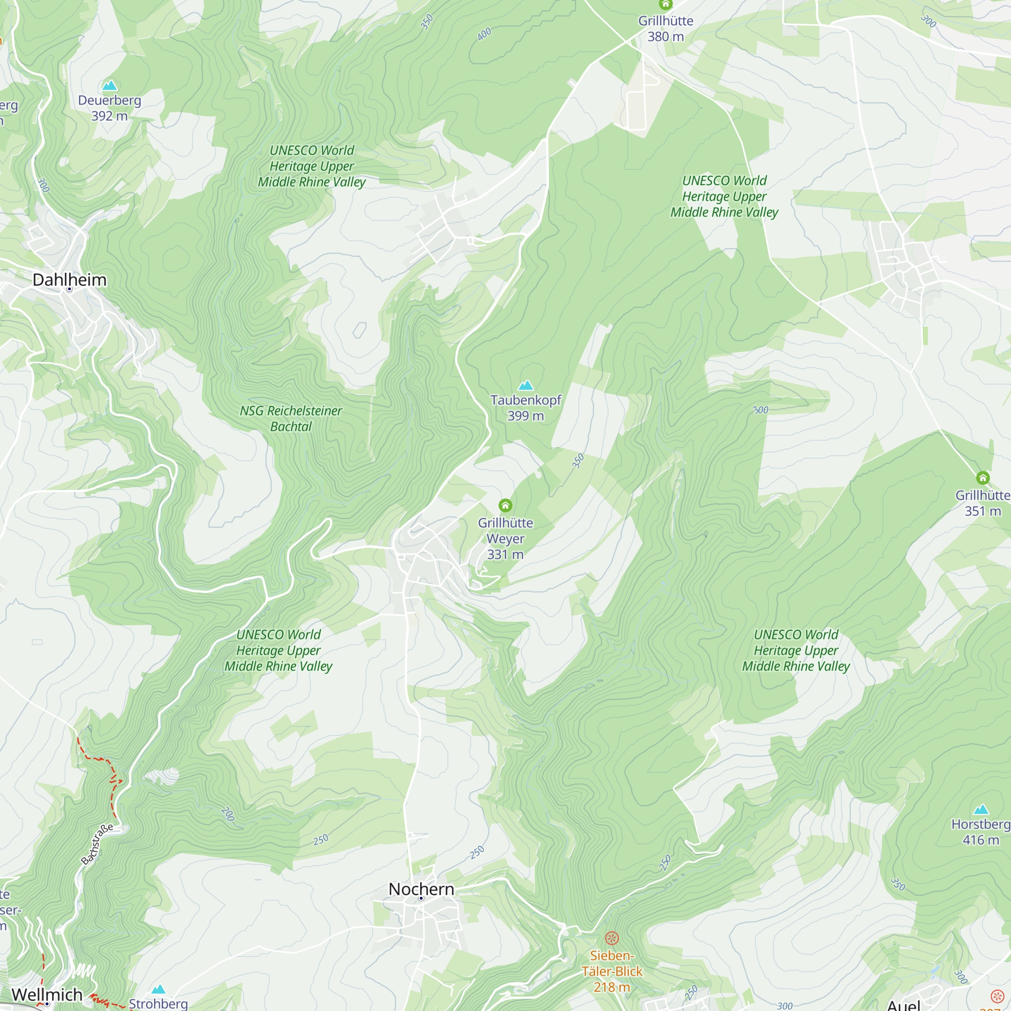 Grillhütte Weyer map