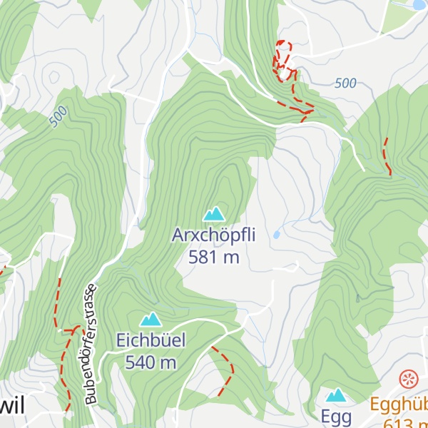 Map of Arxchöpfli