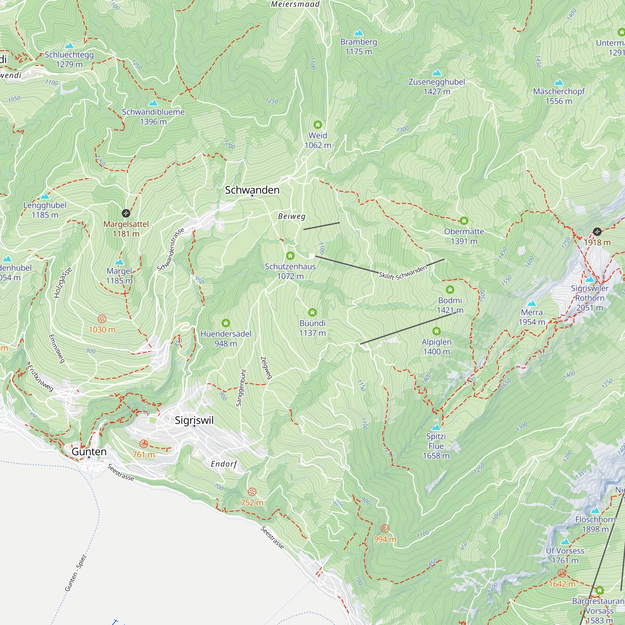 Büündi map
