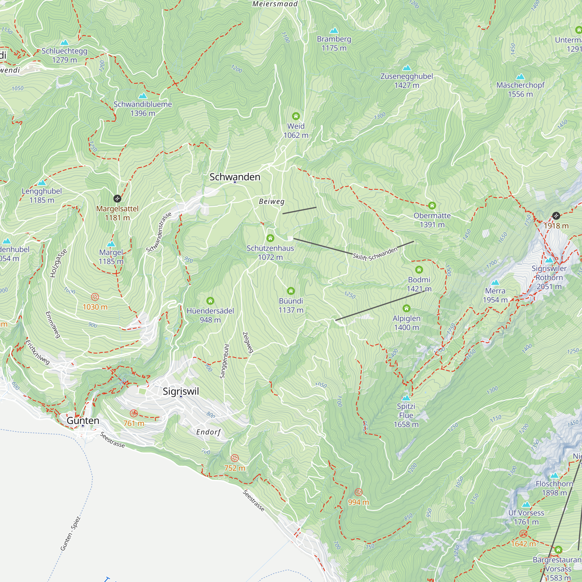 Büündi map