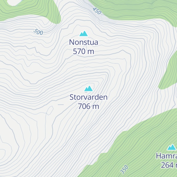 Map of Storvarden