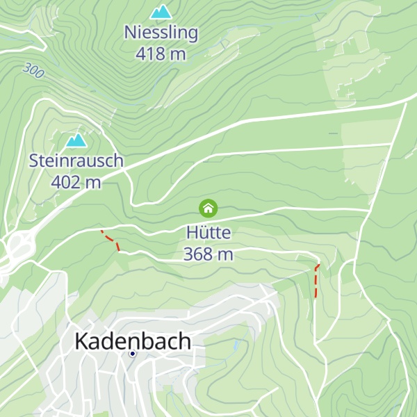 Map of Hütte