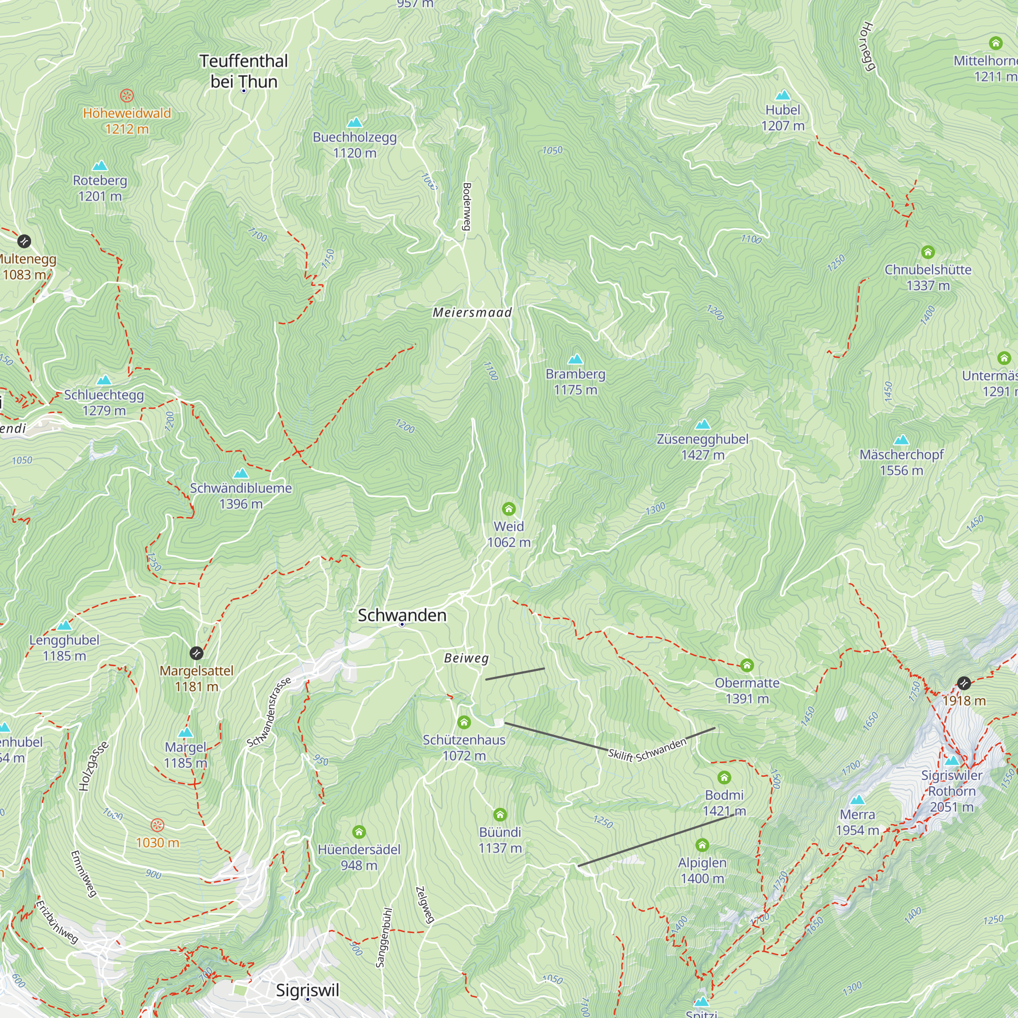 Weid map