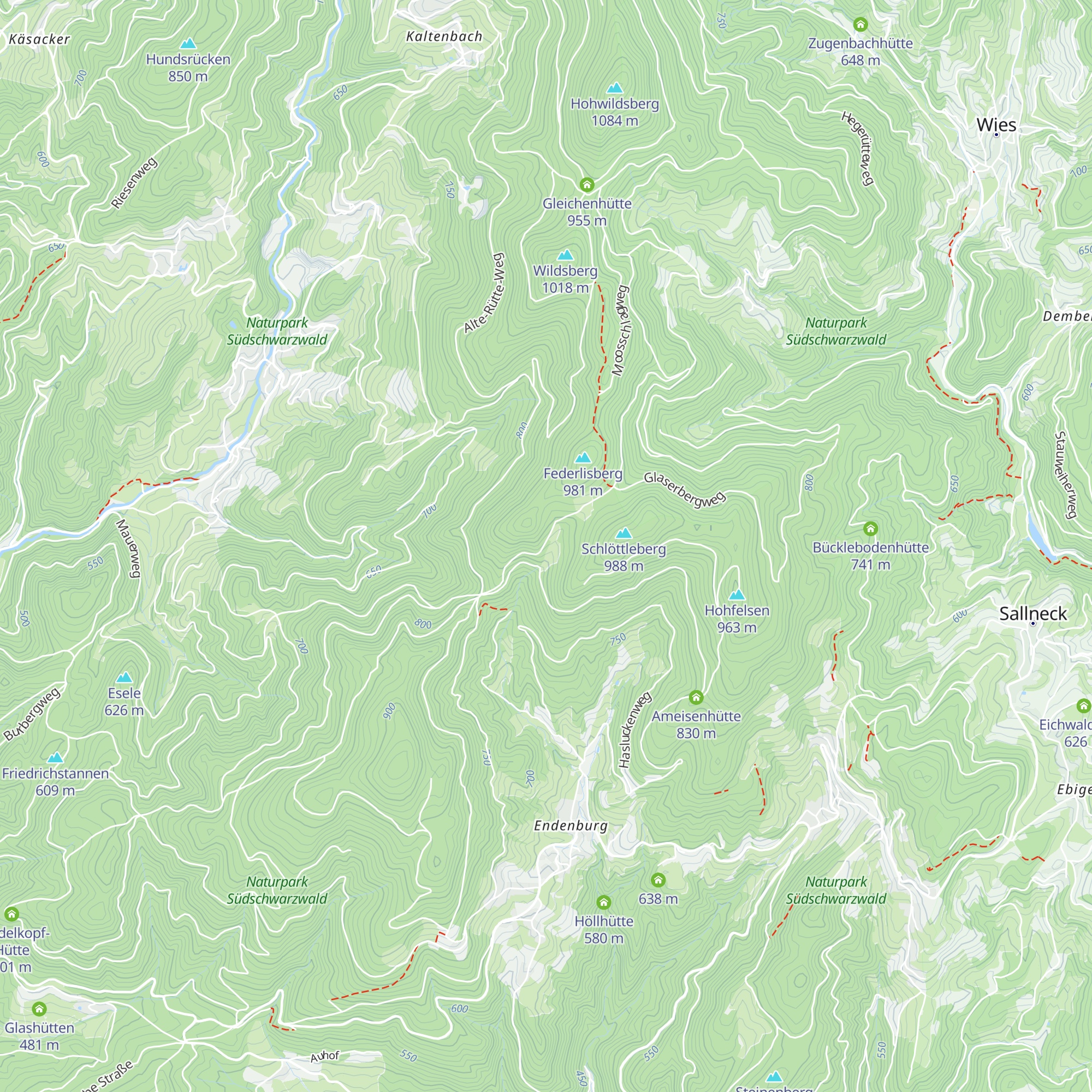 Wasenhütte map