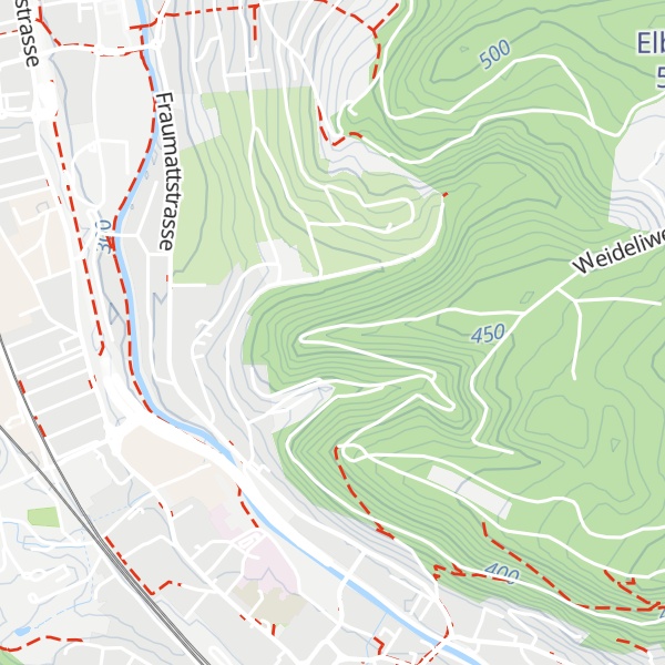 Map of Burghalden
