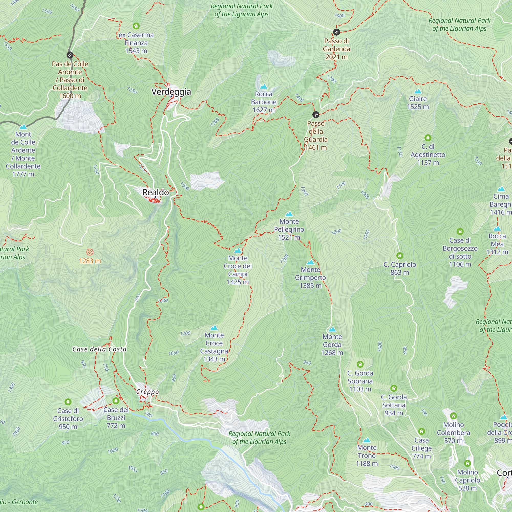 C. di Celin map