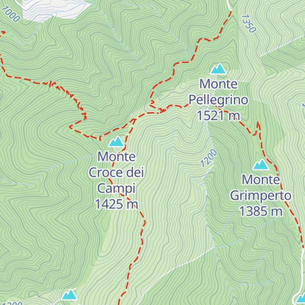 Map of C. di Celin