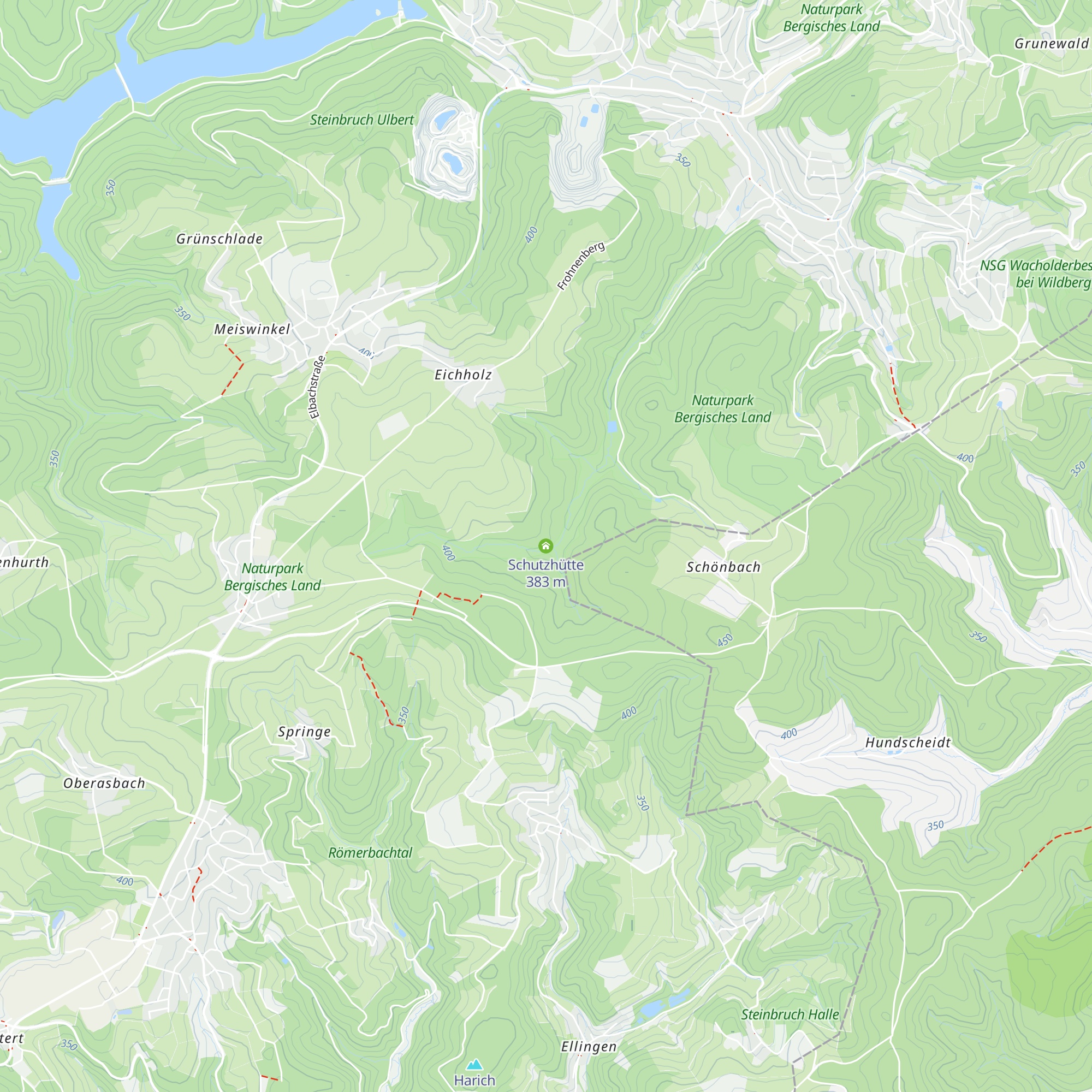 Schutzhütte map