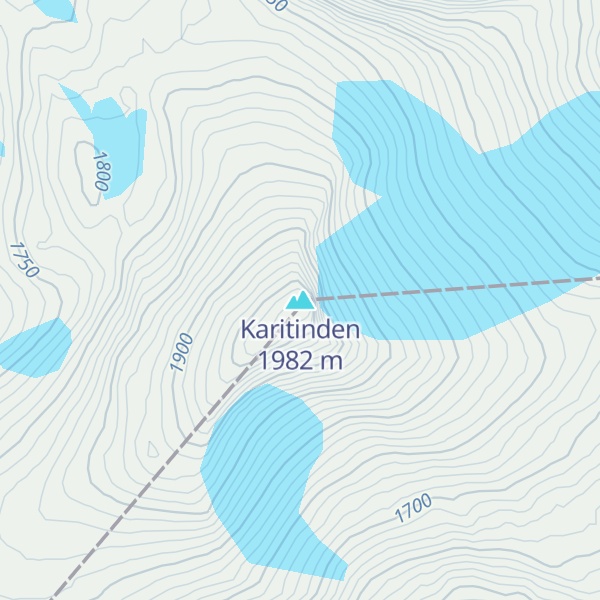 Map of Karitinden