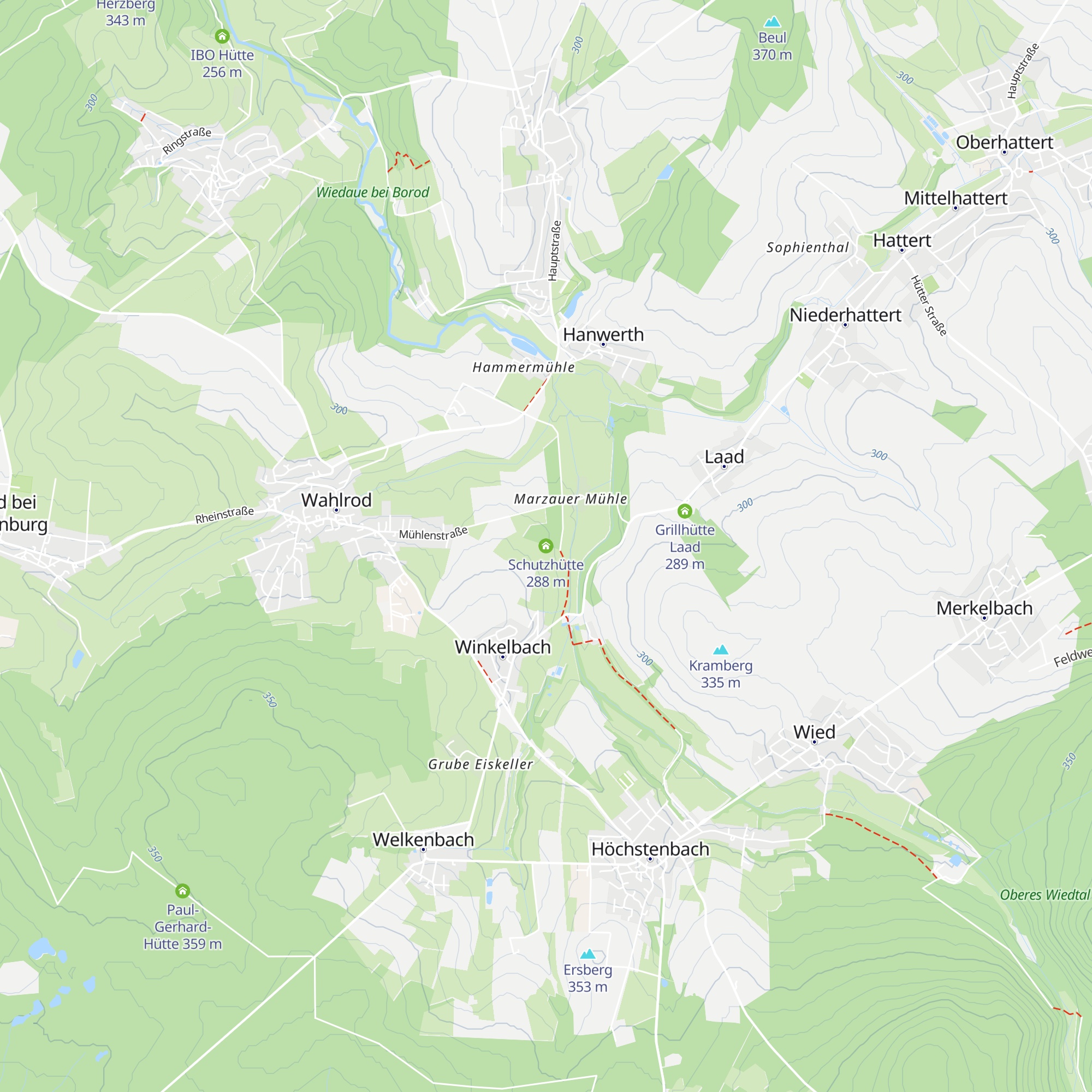 Schutzhütte map
