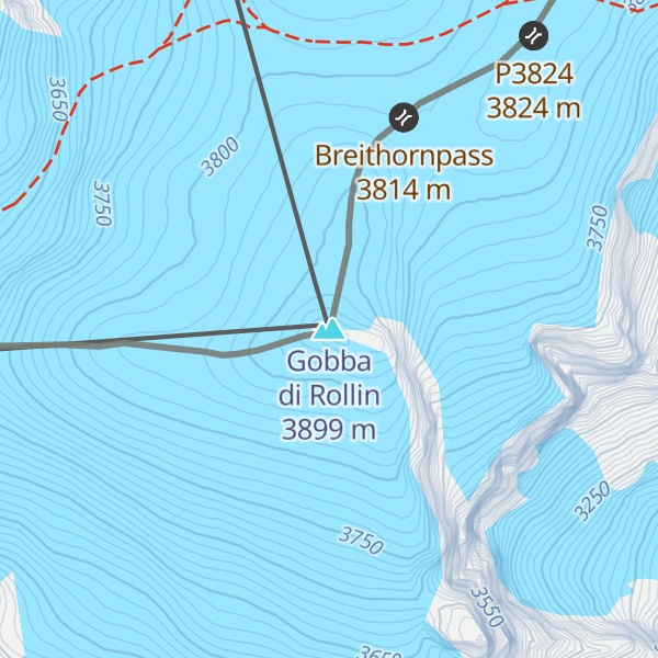 Map of Gobba di Rollin