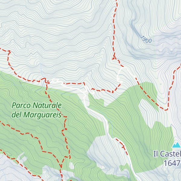 Map of Foresteria di Carnino