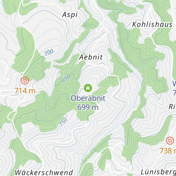 Map of Oberäbnit