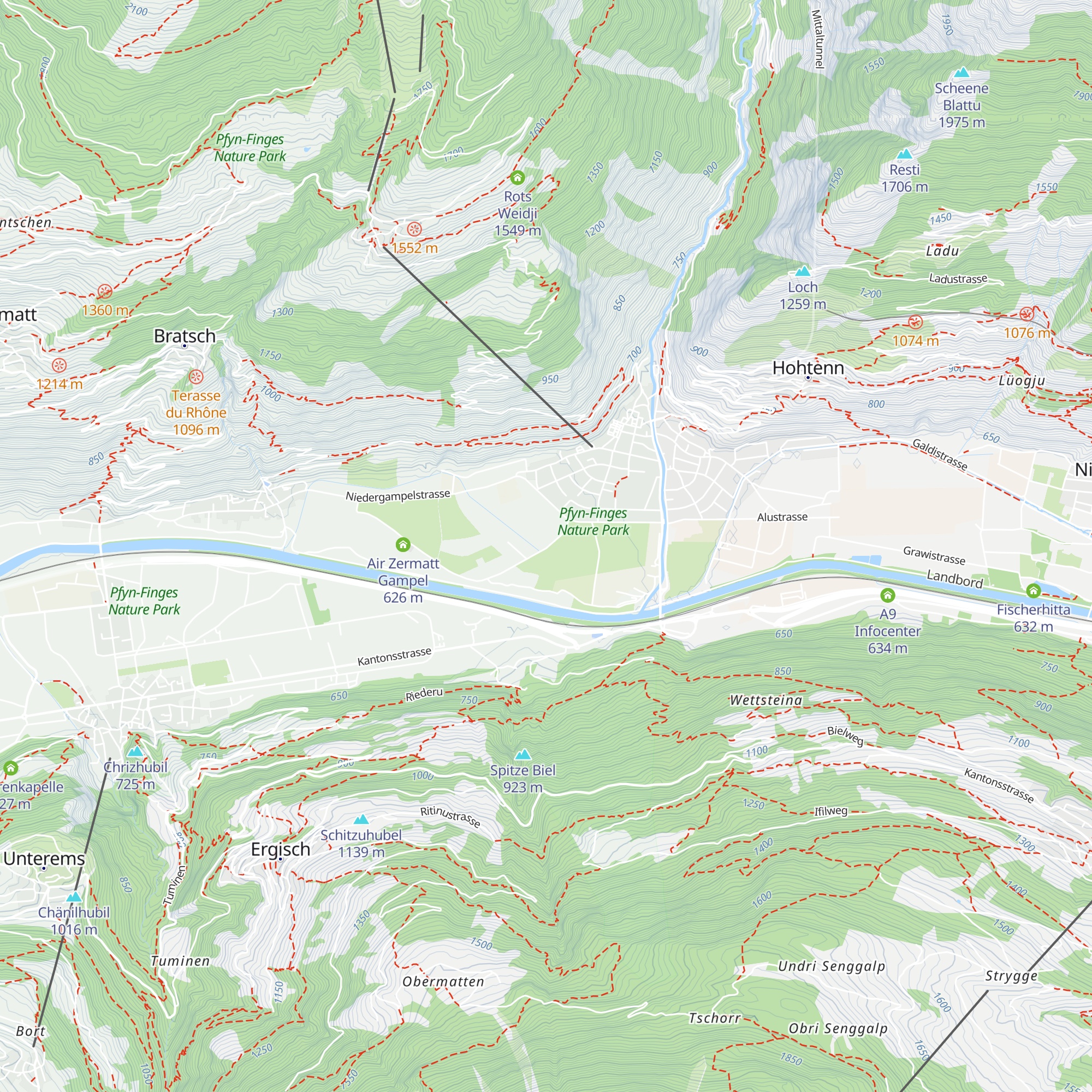 ARA Radet map
