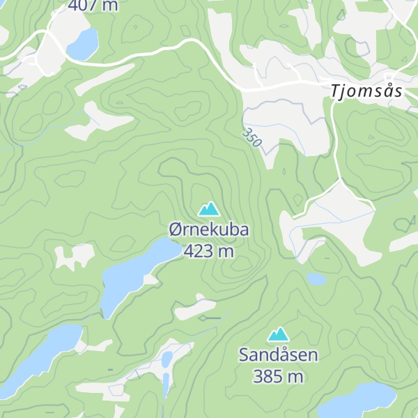 Map of Ørnekuba