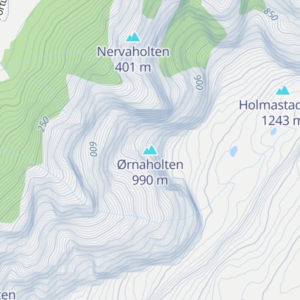 Map of Ørnaholten