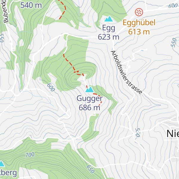 Map of Gugger