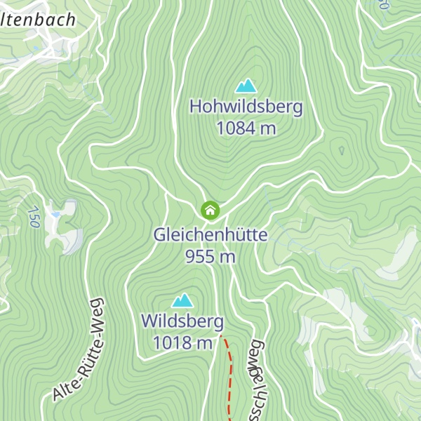 Map of Gleichenhütte
