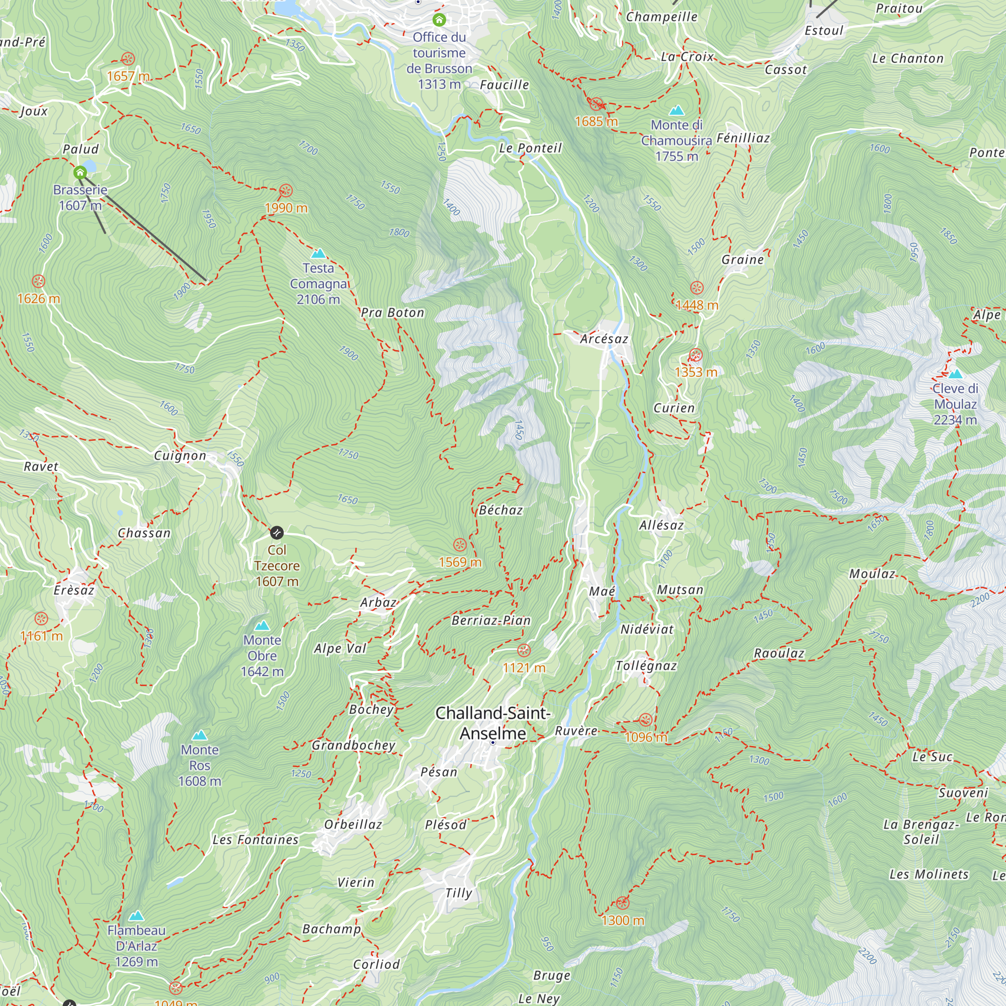 Ex Dormitorio Miniere-Forgia (Rivetti) map
