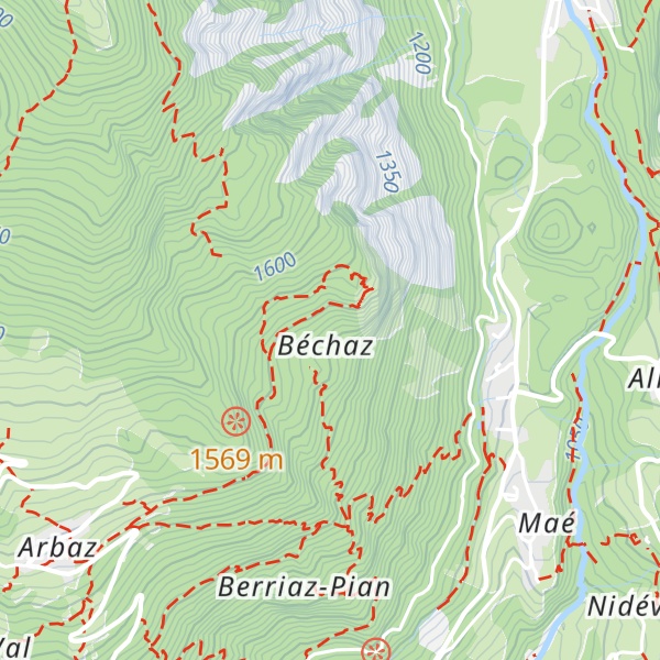 Map of Ex Dormitorio Miniere-Forgia (Rivetti)