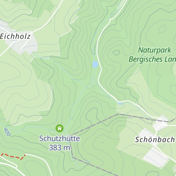 Map of Schönenbacher Hütte