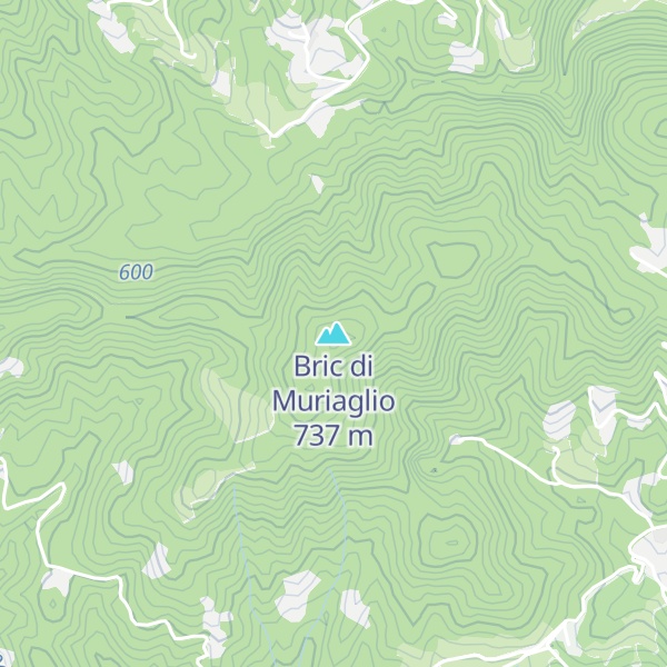 Map of Bric di Muriaglio