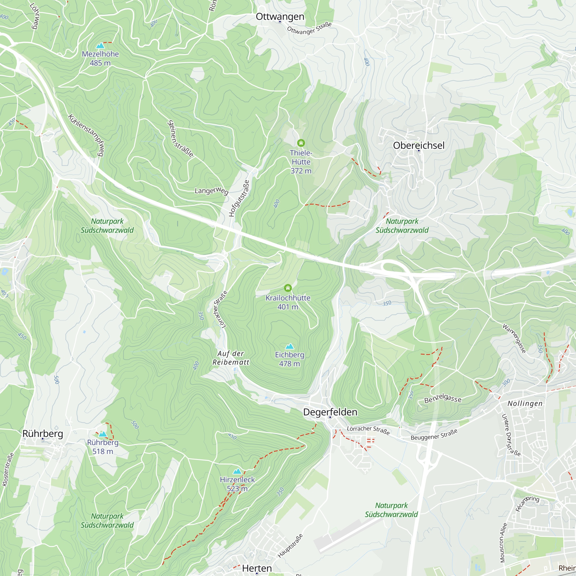 Krailochhütte map
