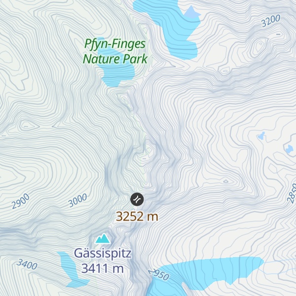 Map of Inners Stellihorn