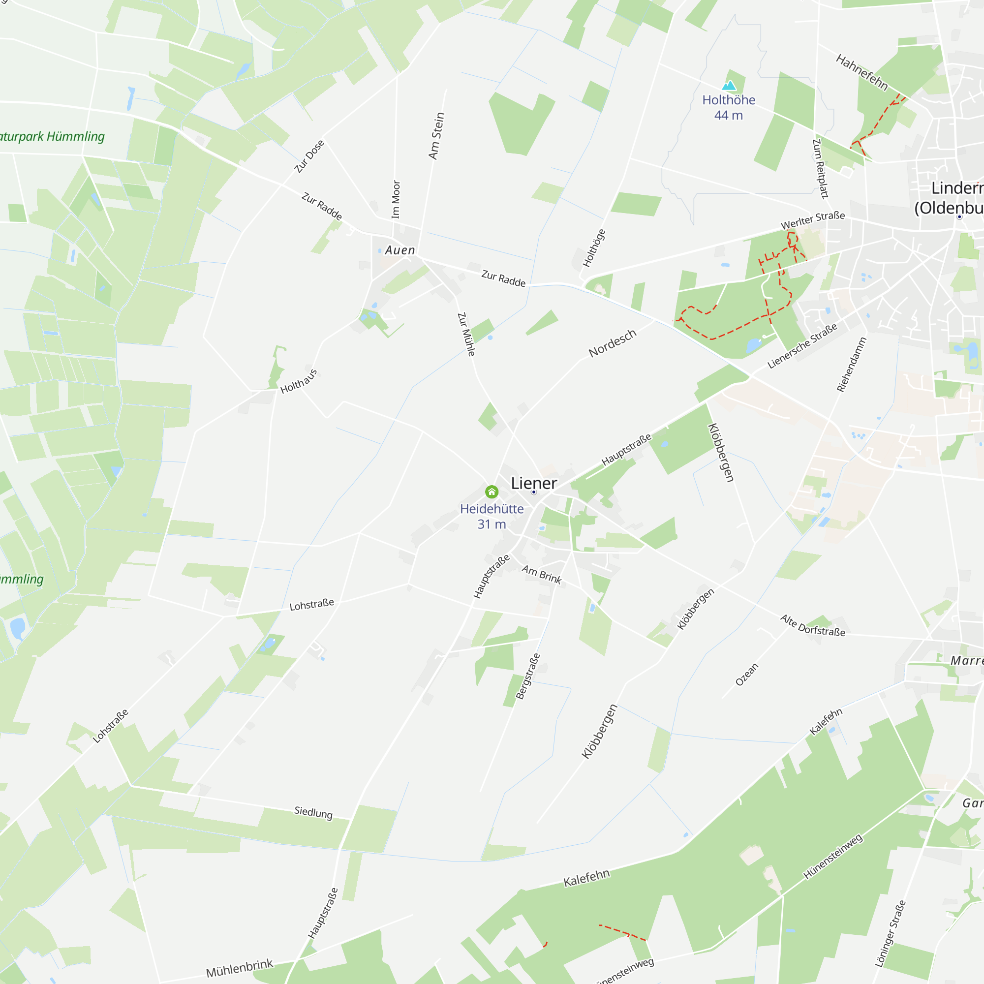 Heidehütte map