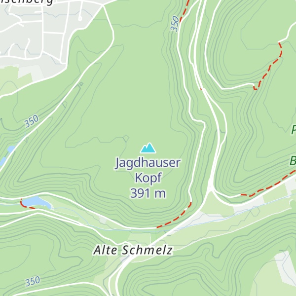 Map of Jagdhauser Kopf