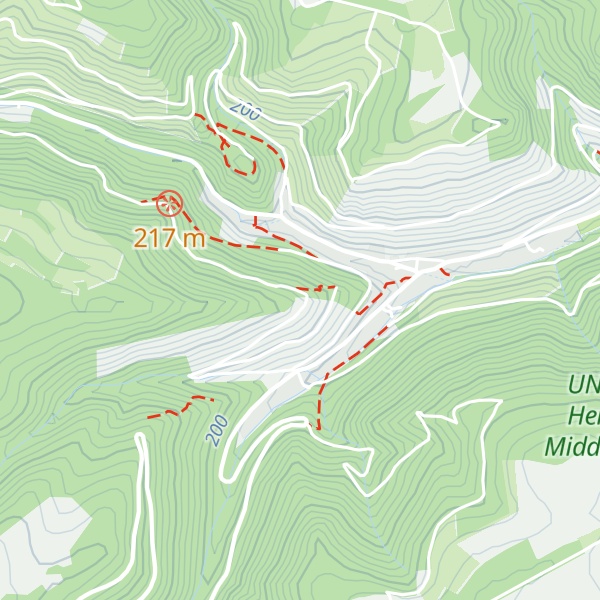 Map of Grillhütte Naturfreundeverein Steeg