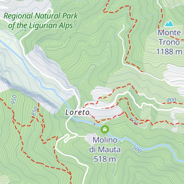 Map of Case Armella