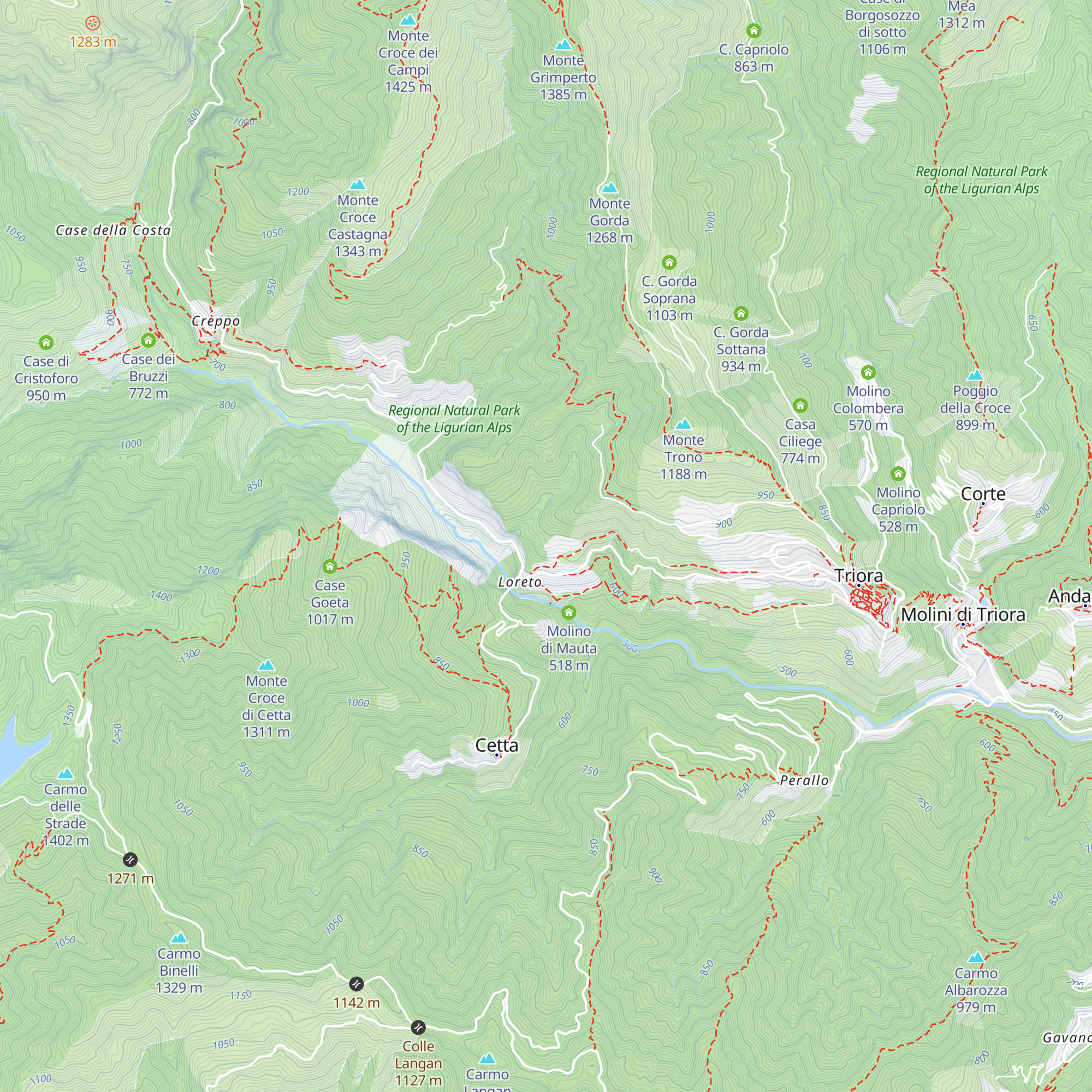 Case Armella map