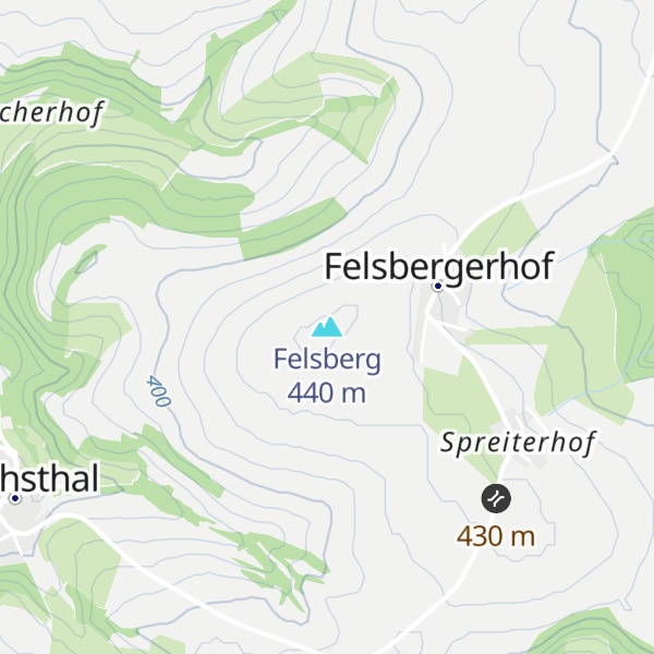 Map of Felsberg