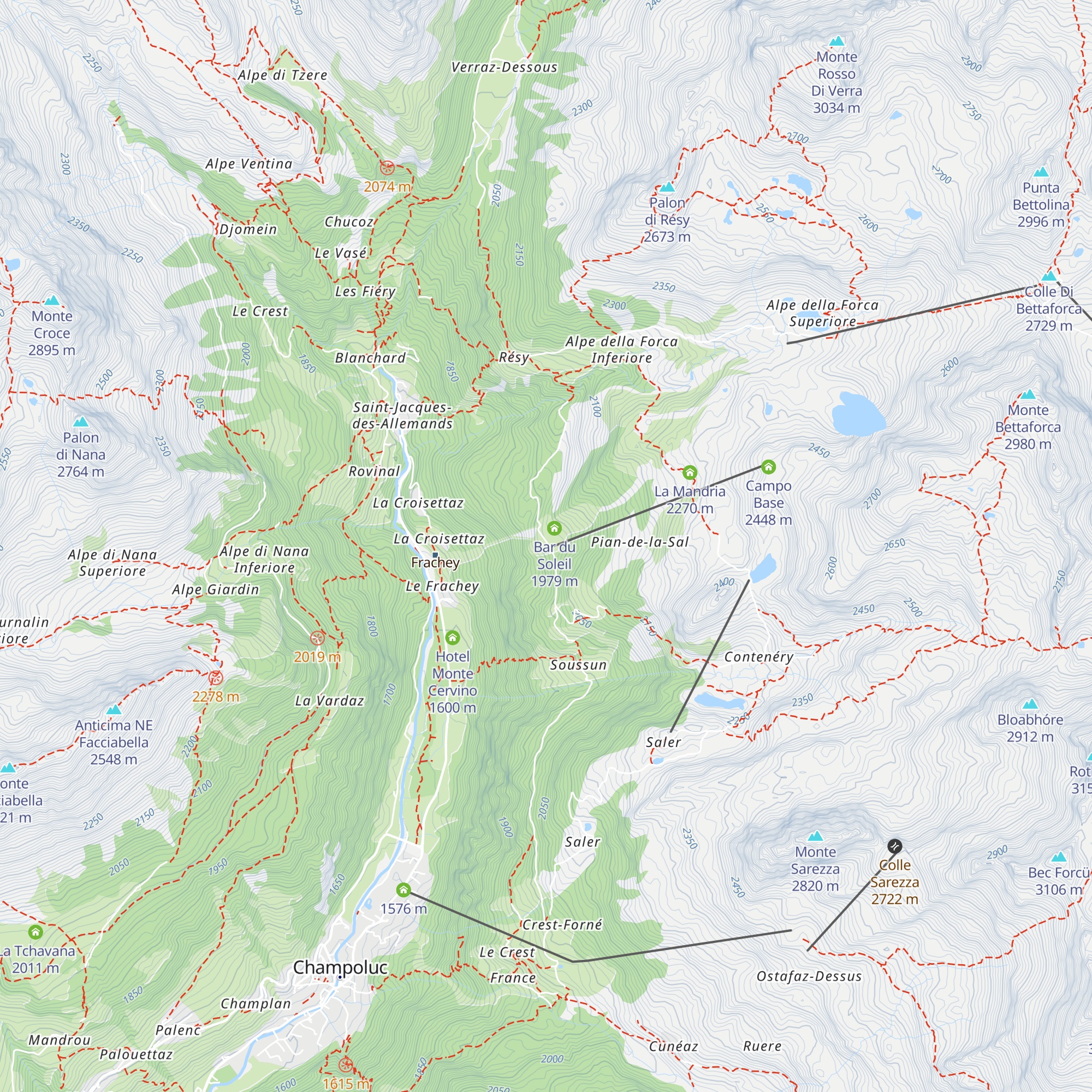 Retsignon map