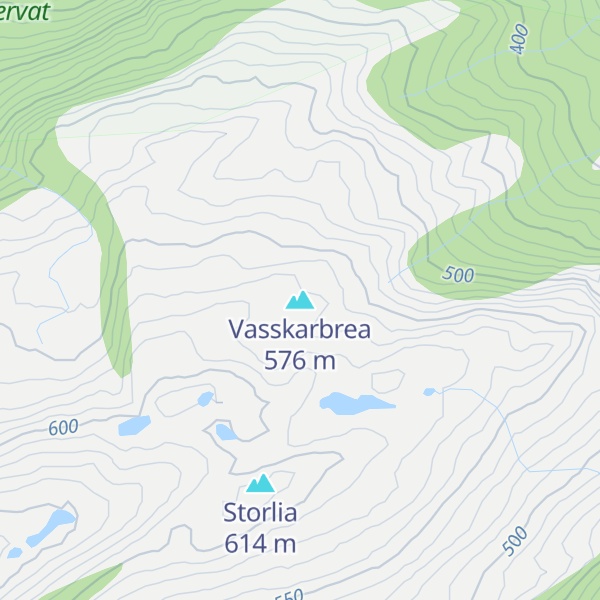 Map of Vasskarbrea