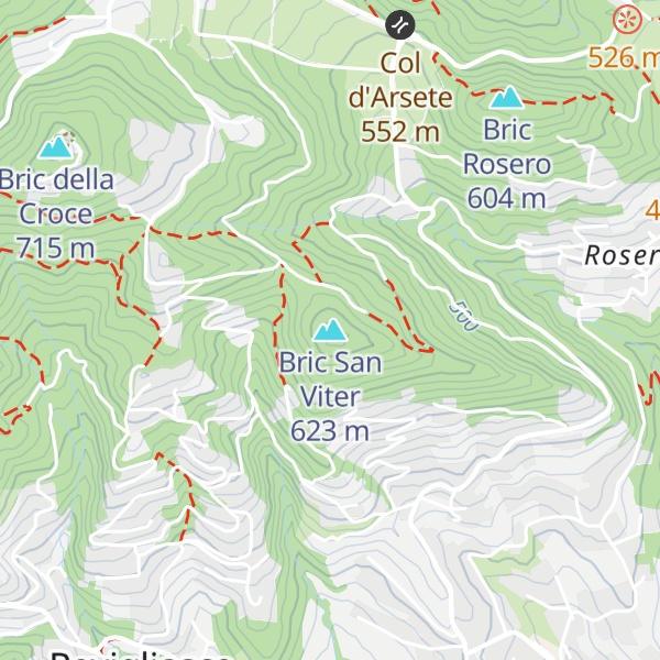 Map of Bric San Viter