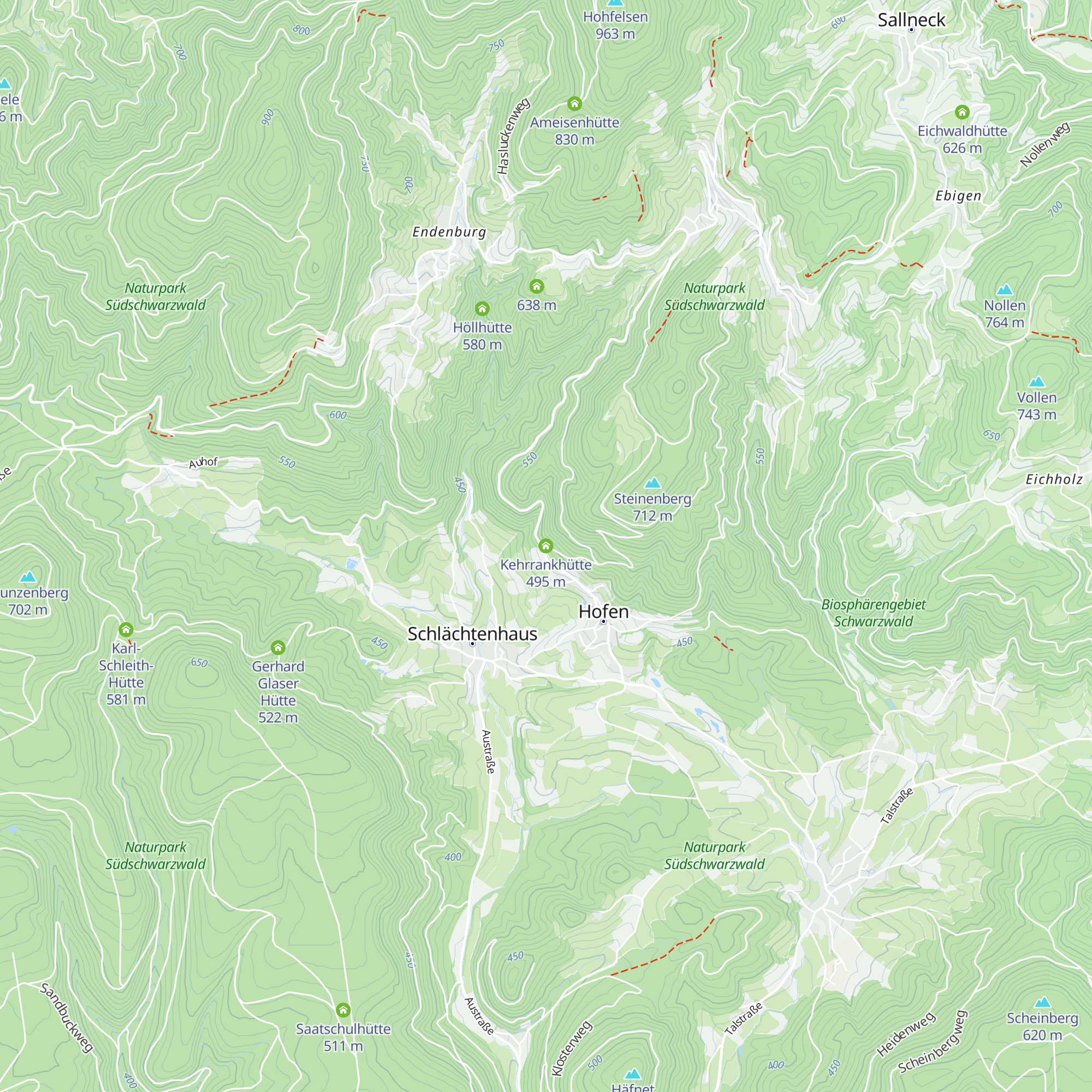 Kehrrankhütte map