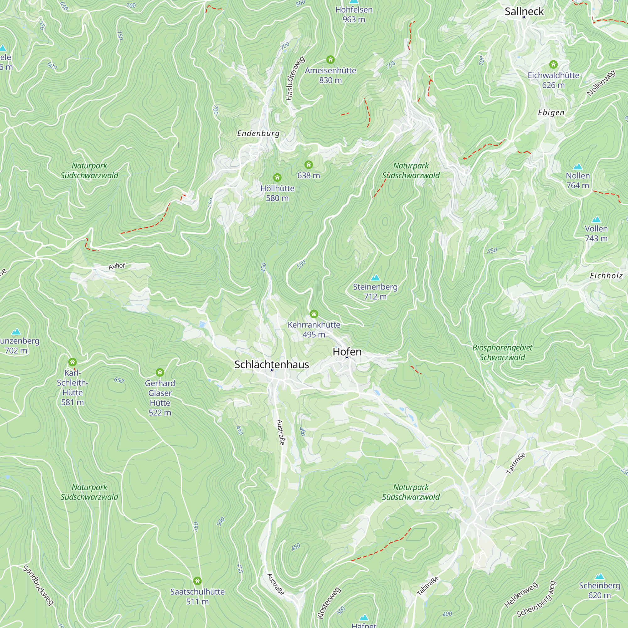 Kehrrankhütte map