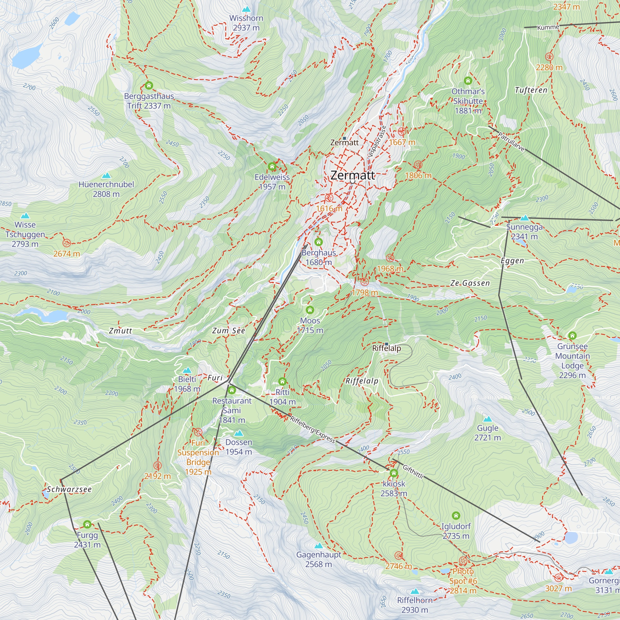 Moos map