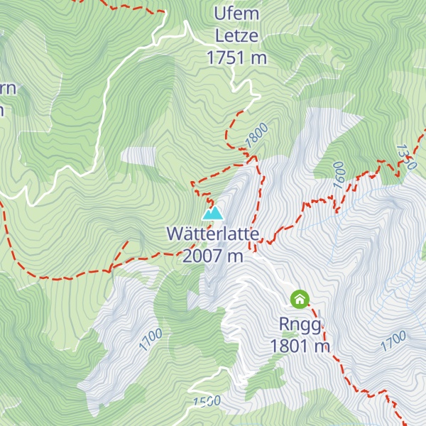 Map of Wätterlatte