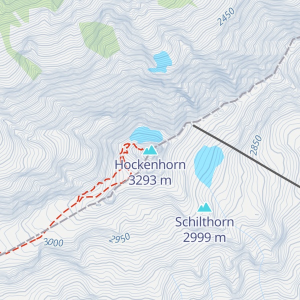 Map of Hockenhorn