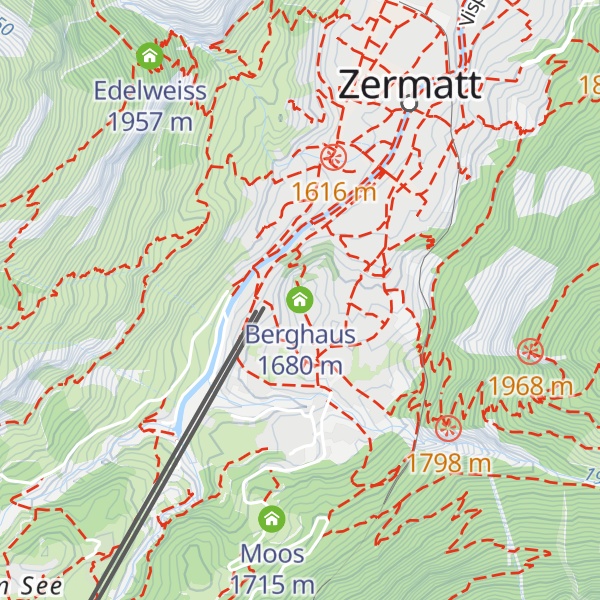 Map of Berghaus