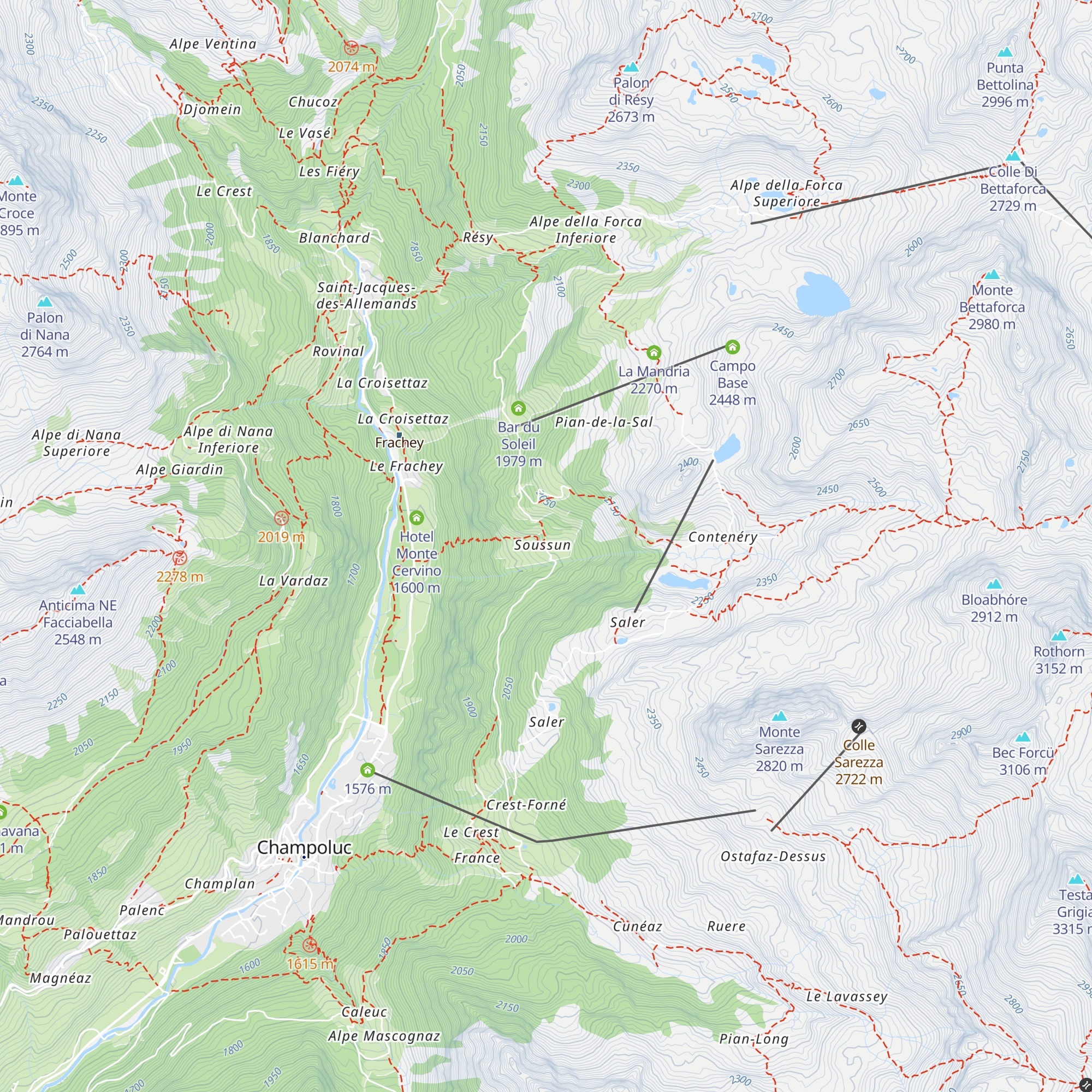 Stadel Soussun map