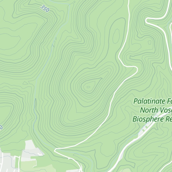 Map of Hubertusfelsen