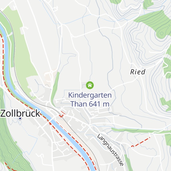 Map of Schulhaus Than