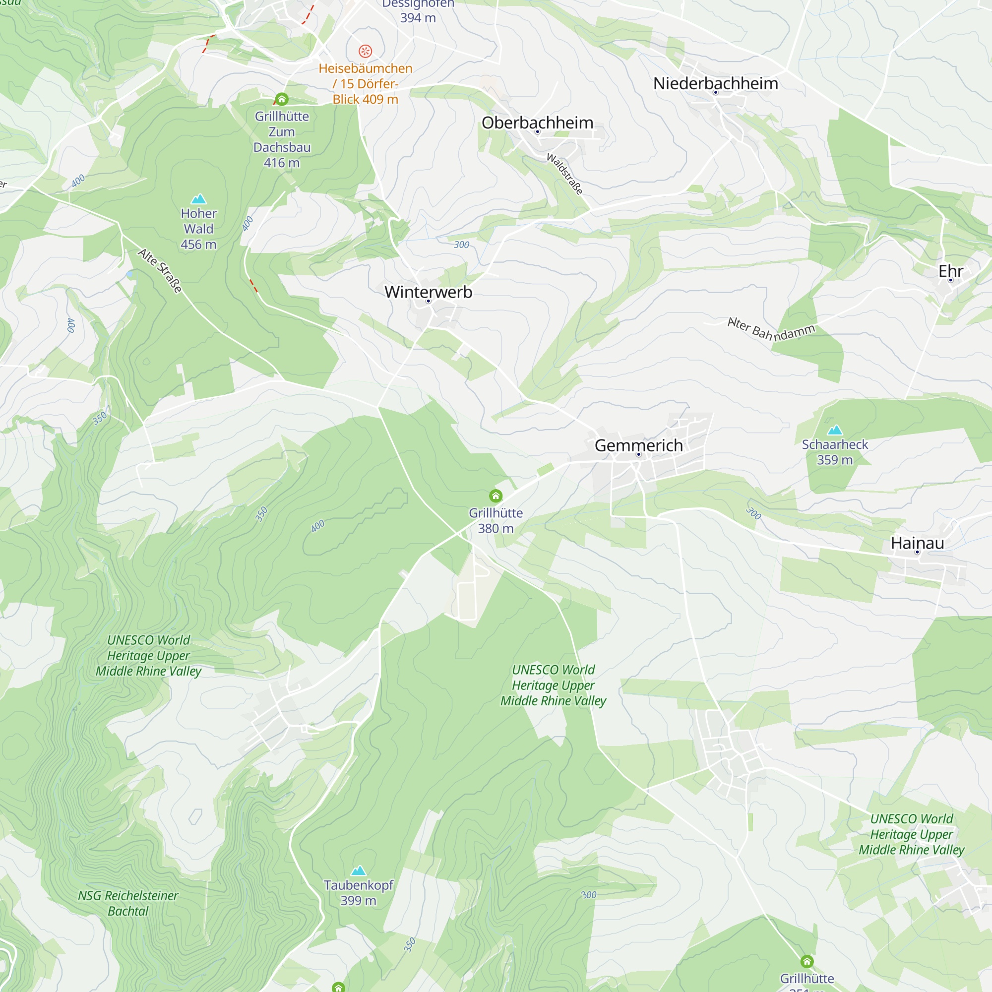 Grillhütte map