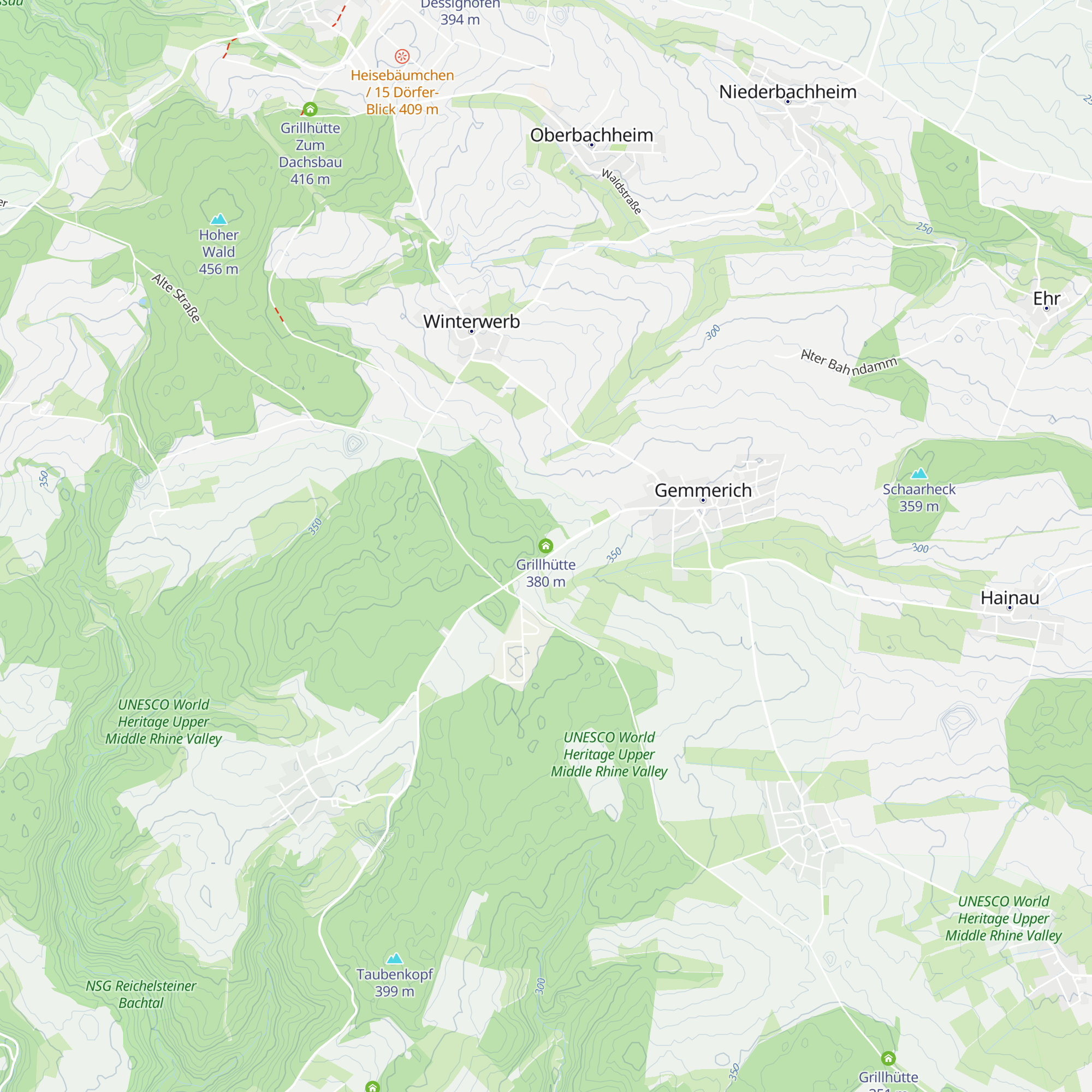 Grillhütte map