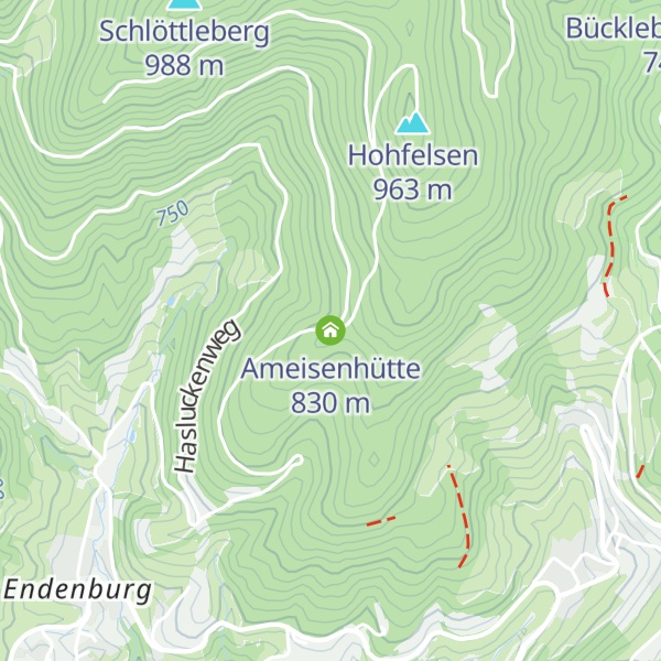 Map of Ameisenhütte