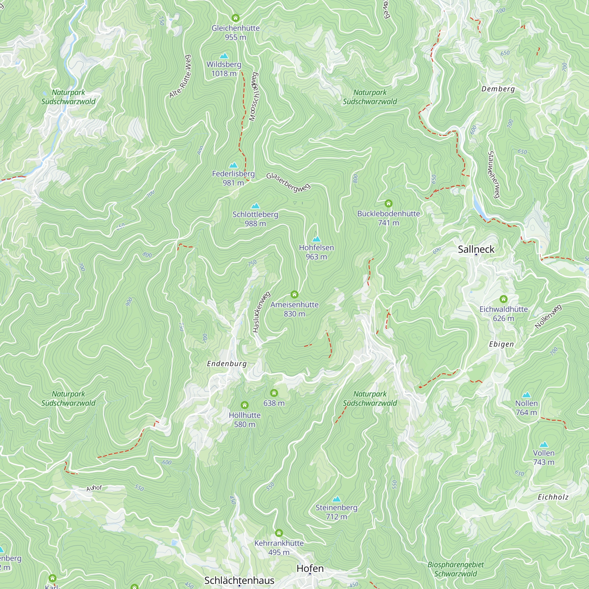 Ameisenhütte map